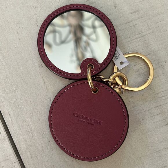 COACH NWT Mirrored Keychain - Picture 2 of 5